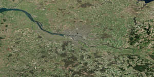 TerraColor satellite image copyrighted by Earthstar Geographics  LLC