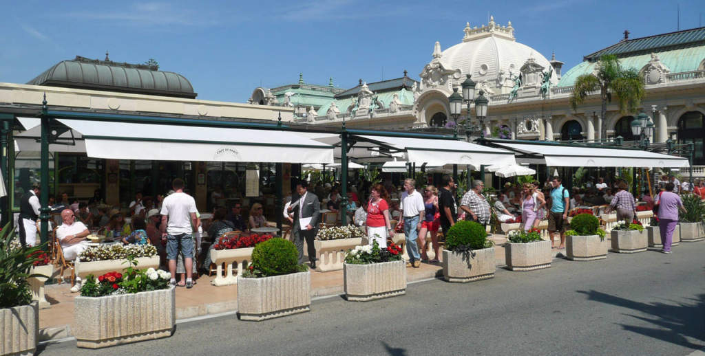 KE Protezioni Solari per il café de Paris, Place du Casino - Montecarlo
