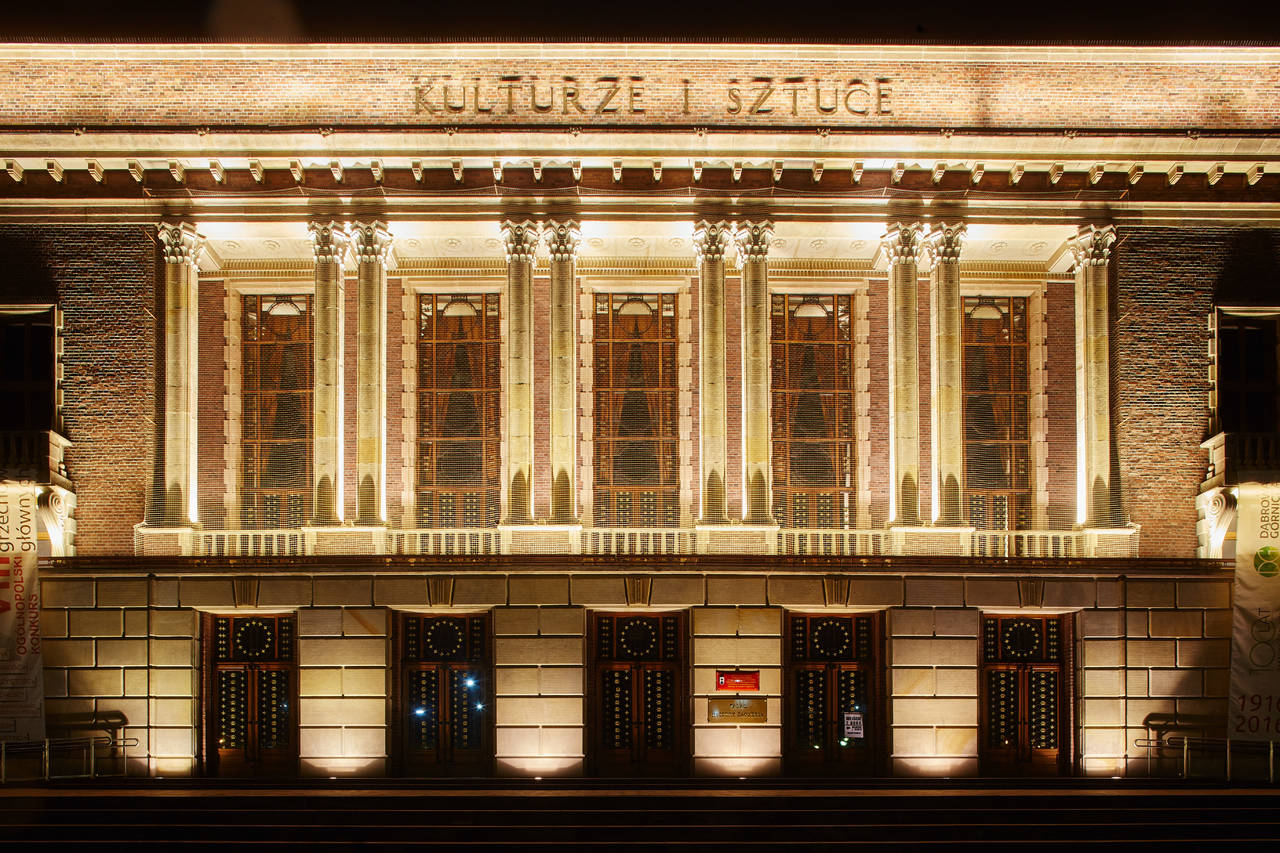 Linea Light per il Palazzo della Cultura in Polonia